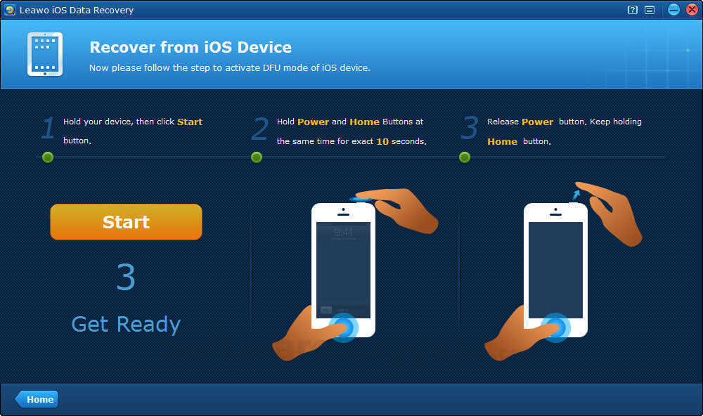 LEAW iOS Data Recovery Small Screenshot 3